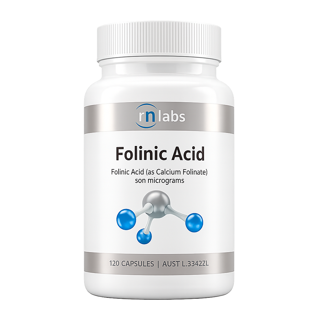 Folinic Acid Vitamin Supplement 120 Capsules