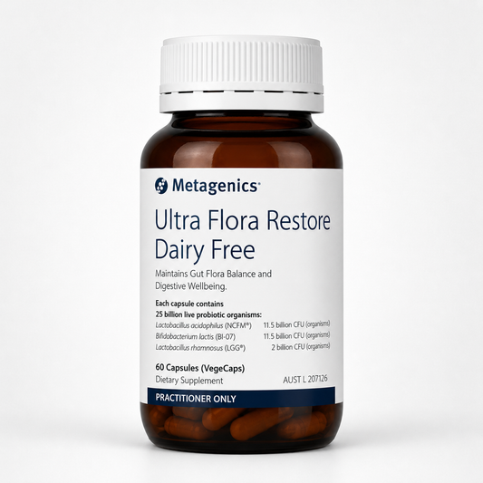 Ultra Flora Restore Dairy Free 60 capsules
