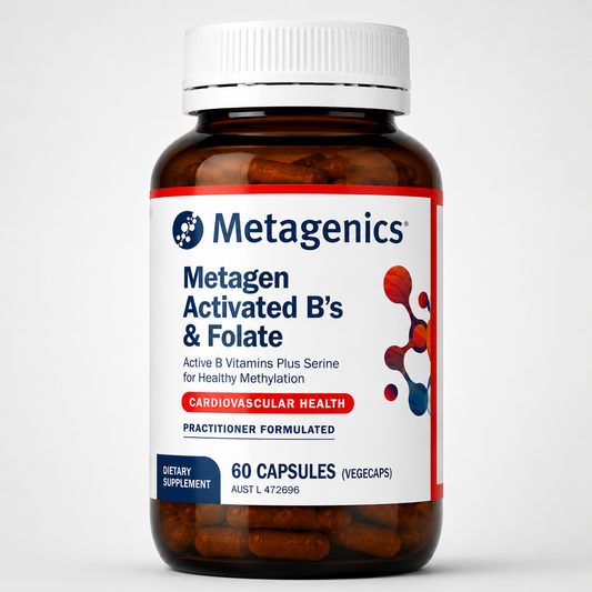 Metagen Activated B's & Folate 60 Capsules