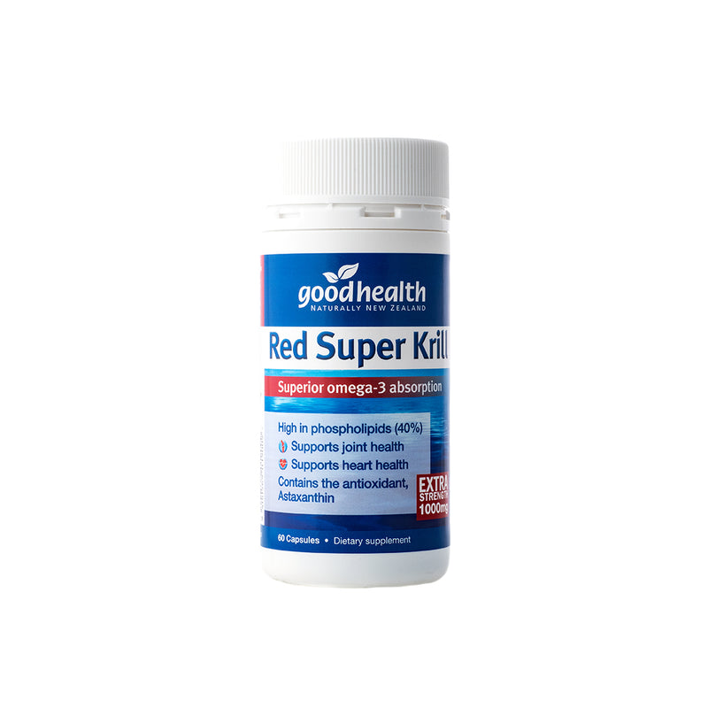 Red Super Krill 1000mg 60 Capsules