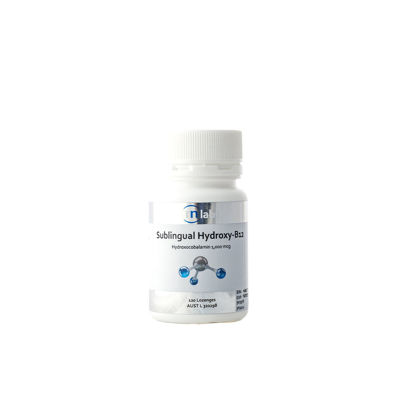 Sublingual Hydroxy-B12 Vitamin 120 Lozenges