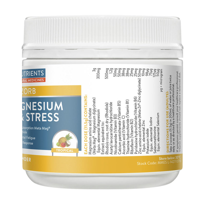 Mega Magnesium Energy and Stress Powder 230g