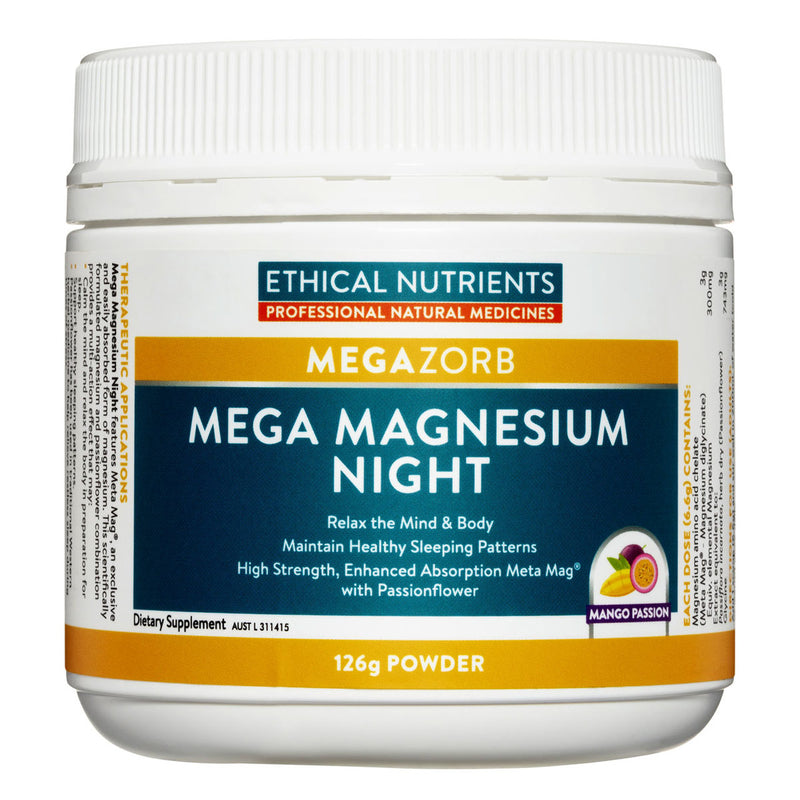 Mega Magnesium Night Powder 126g