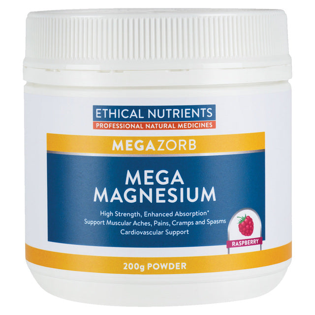 Mega Magnesium Powder (Rasberry) 200g